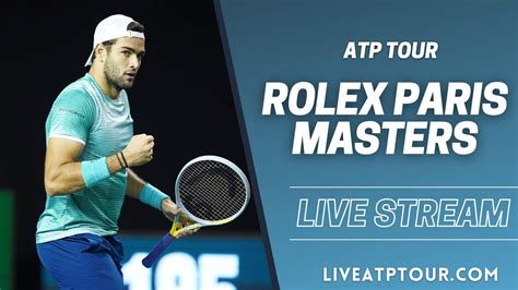 rolex masters paris tennis|rolex paris masters schedule.